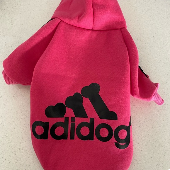 Pink Adidog Sweater - Picture 1 of 3